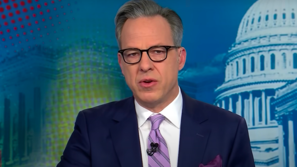 Jake Tapper on CNN talking Marjorie Taylor Greene and antisemitism