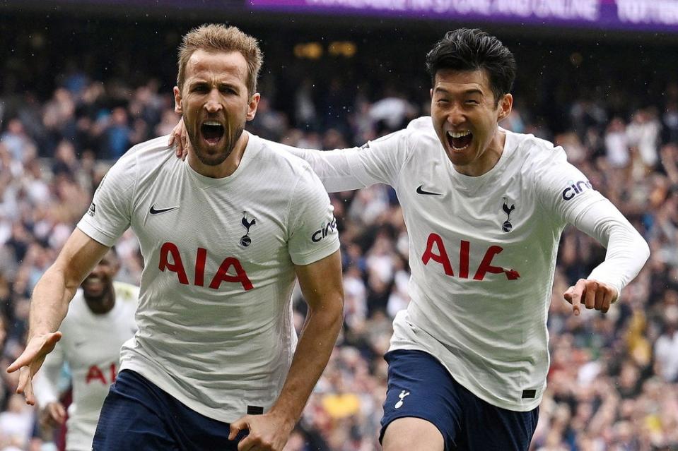 Harry Kane notched a crucial winner as Tottenham overcame battling Burnley on Sunday (REUTERS)