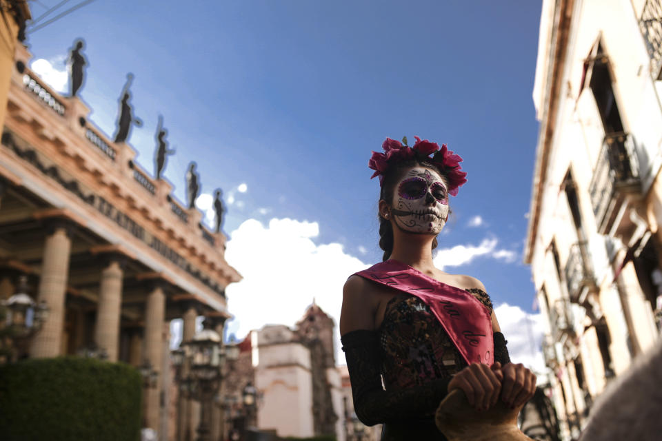 So sieht das traditionelle Catrina-Make-up aus. (Bild: Disney/50.1Mstudio)