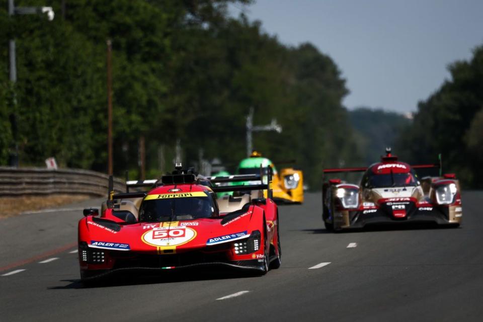 le mans test day