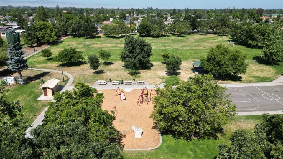 Robertson Road Park in Modesto, Calif., Friday, June 2, 2023.