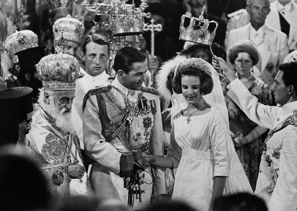 <h1 class="title">King Constantine and Princess Anne-Marie</h1><cite class="credit">Photo: Getty Images</cite>