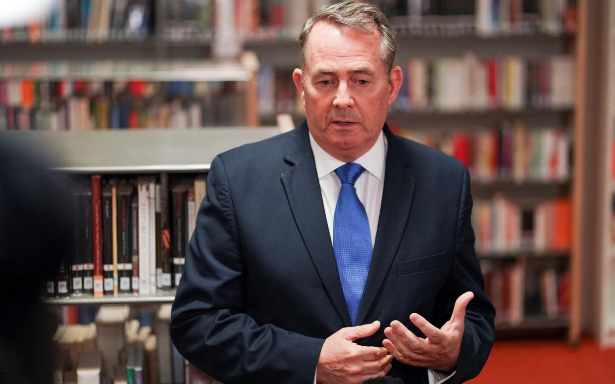 Former Secretary of State for International Trade, Liam Fox  - REUTERS