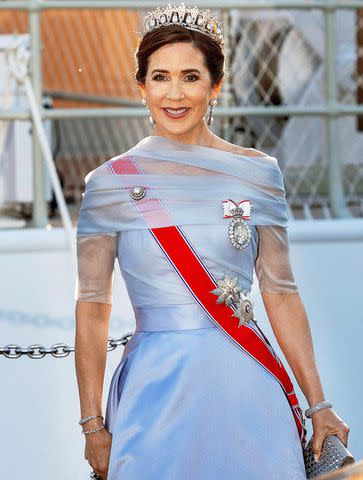 <p>Albert Nieboer/dpa picture alliance/Alamy</p> Queen Mary of Denmark on May 14, 2024.