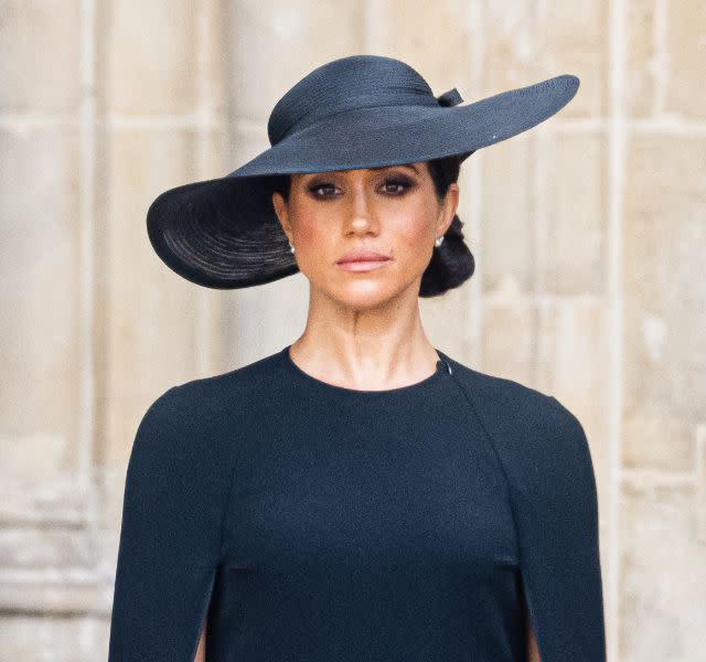 Meghan Markle Was Wearing a Microphone During Queen Elizabeth II’s Funeral