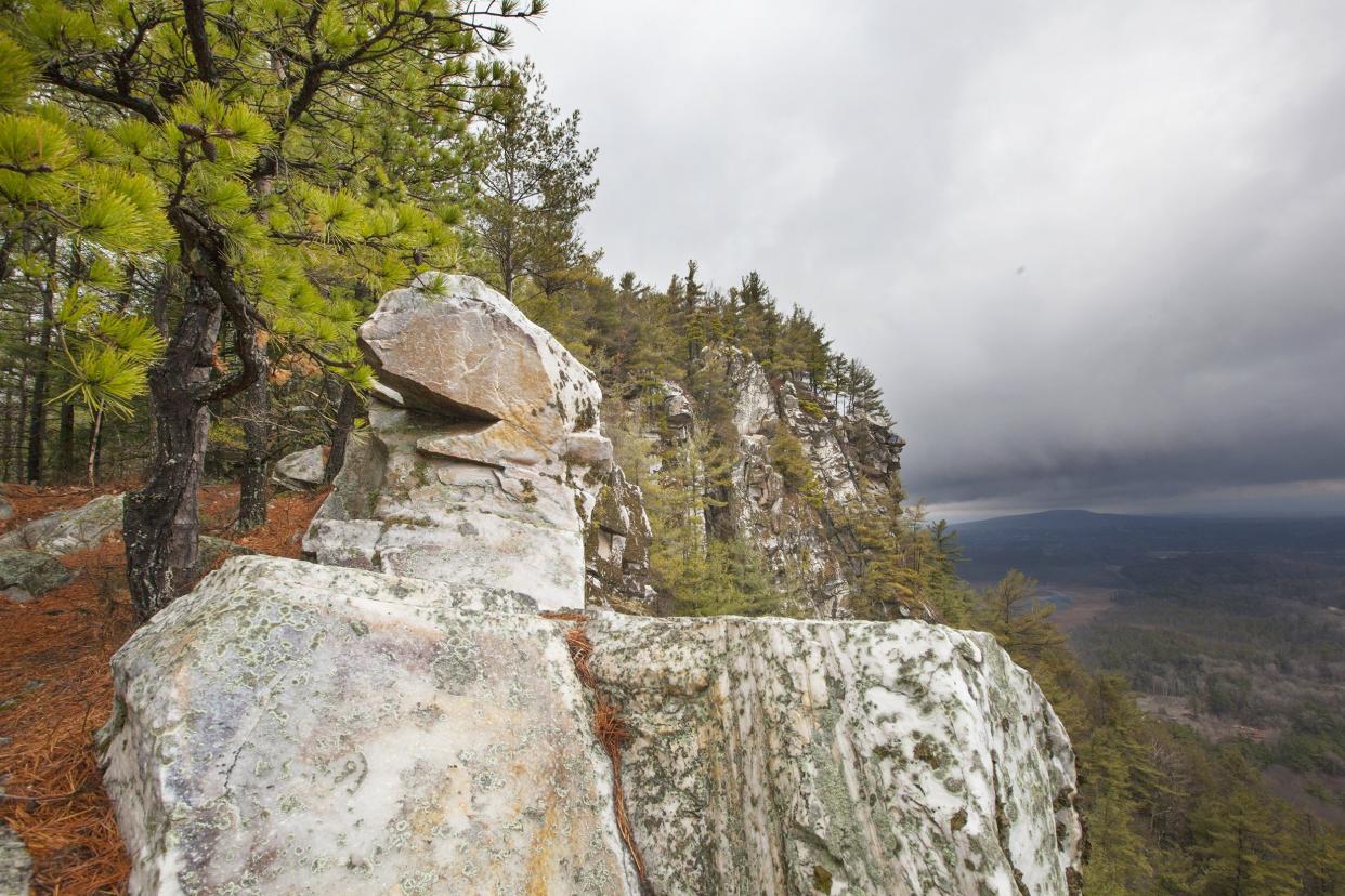 Monument Mountain in Great Barrington, MA