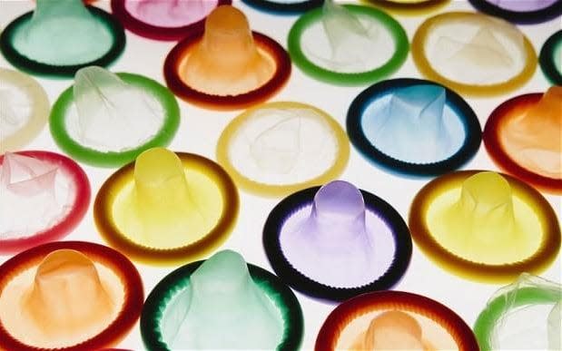 A split condom leaves Phoebe in trouble