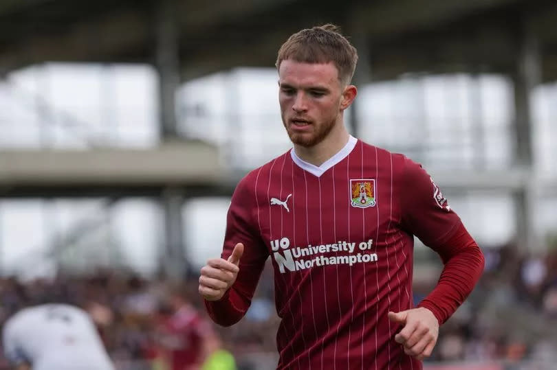 Marc Leonard in action for Northampton Town -Credit:MI News/NurPhoto via Getty Images