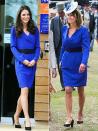 Kate is already the queen when it comes to <a href="http://www.peoplestylewatch.com/people/stylewatch/gallery/0,,20889938_30279226,00.html" rel="nofollow noopener" target="_blank" data-ylk="slk:style remixing;elm:context_link;itc:0;sec:content-canvas" class="link ">style remixing</a>, and that includes sharing items with mom Carole (and <a href="http://www.people.com/people/package/gallery/0,,20395222_20580349_21136150,00.html" rel="nofollow noopener" target="_blank" data-ylk="slk:sister Pippa;elm:context_link;itc:0;sec:content-canvas" class="link ">sister Pippa</a>!) – like this Reiss dress she wore to give her first royal solo speech in 2012.