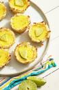 <p>This crust beats graham cracker every time.</p><p>Get the recipe from <a href="https://www.delish.com/cooking/recipe-ideas/recipes/a46572/mini-key-lime-pies-with-coconut-macaroon-crust/" rel="nofollow noopener" target="_blank" data-ylk="slk:Delish;elm:context_link;itc:0;sec:content-canvas" class="link ">Delish</a>. </p>