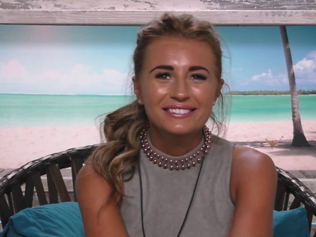 Dani Dyer Love Island (ITV)