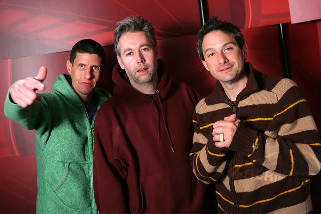 Matthew Peyton/Getty Images Adam Horovitz, Adam Yauch, and Mike Diamond of the Beastie Boys