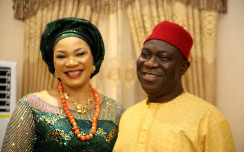 Nigerian senator Ike Ekweremadu, 60, and his wife Beatrice, 56