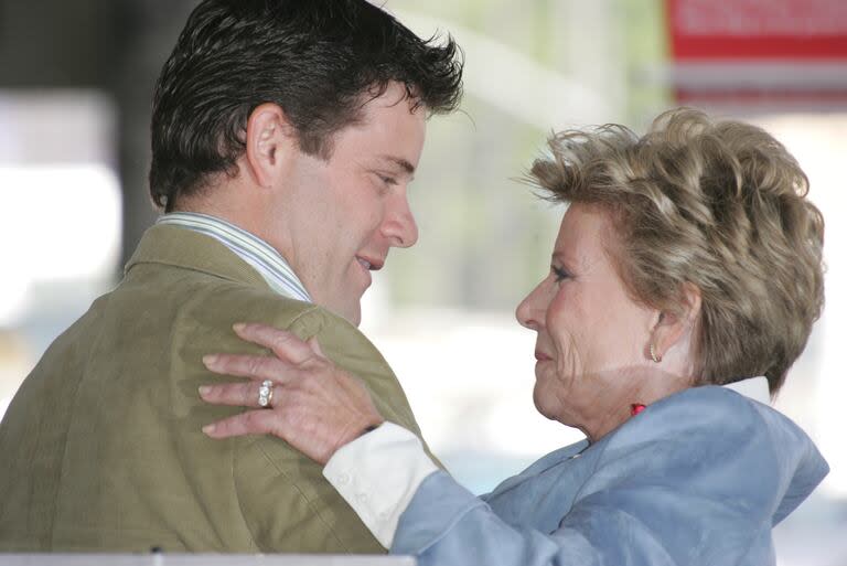 La legendaria Patty Duke junto a su hijo, el actor Sean Astin