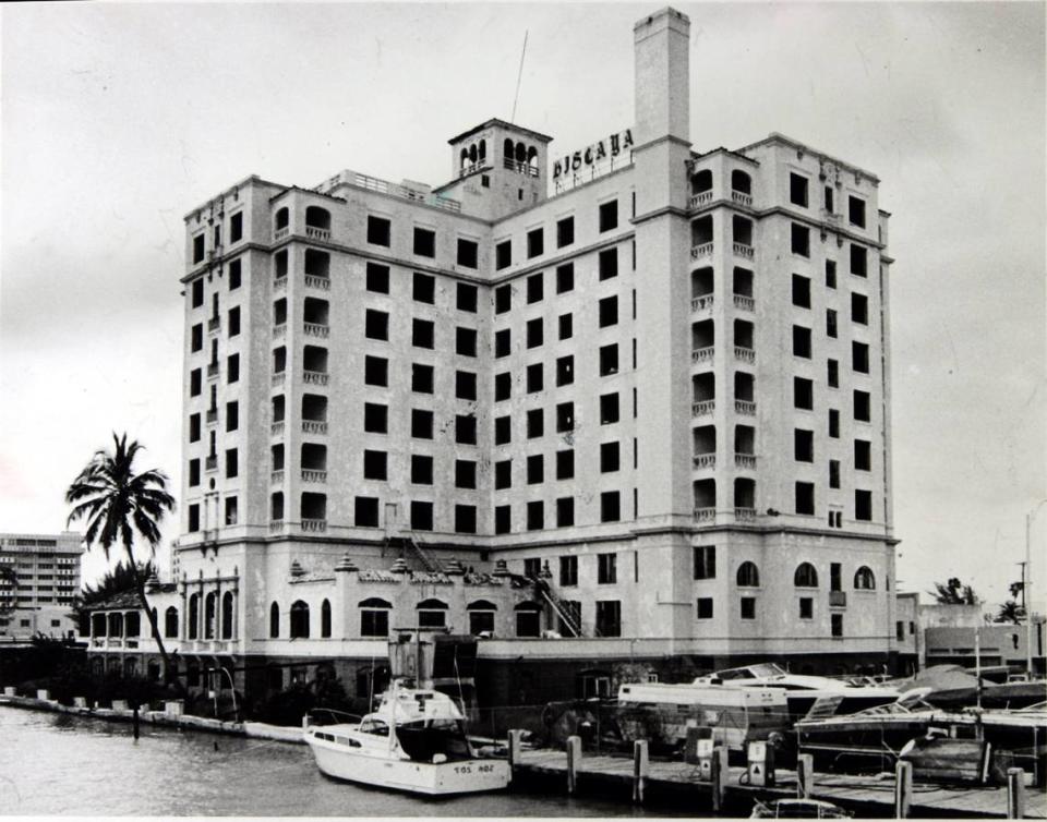 The Biscaya Hote in South Beach in 1981.