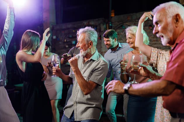 Just dancing the night away with the bosses. (Photo: skynesher via Getty Images)