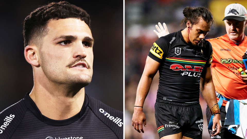 Nathan Cleary and Jarome Luai.