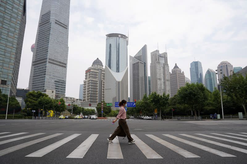 FILE PHOTO: COVID-19 lockdown lifted in Shanghai