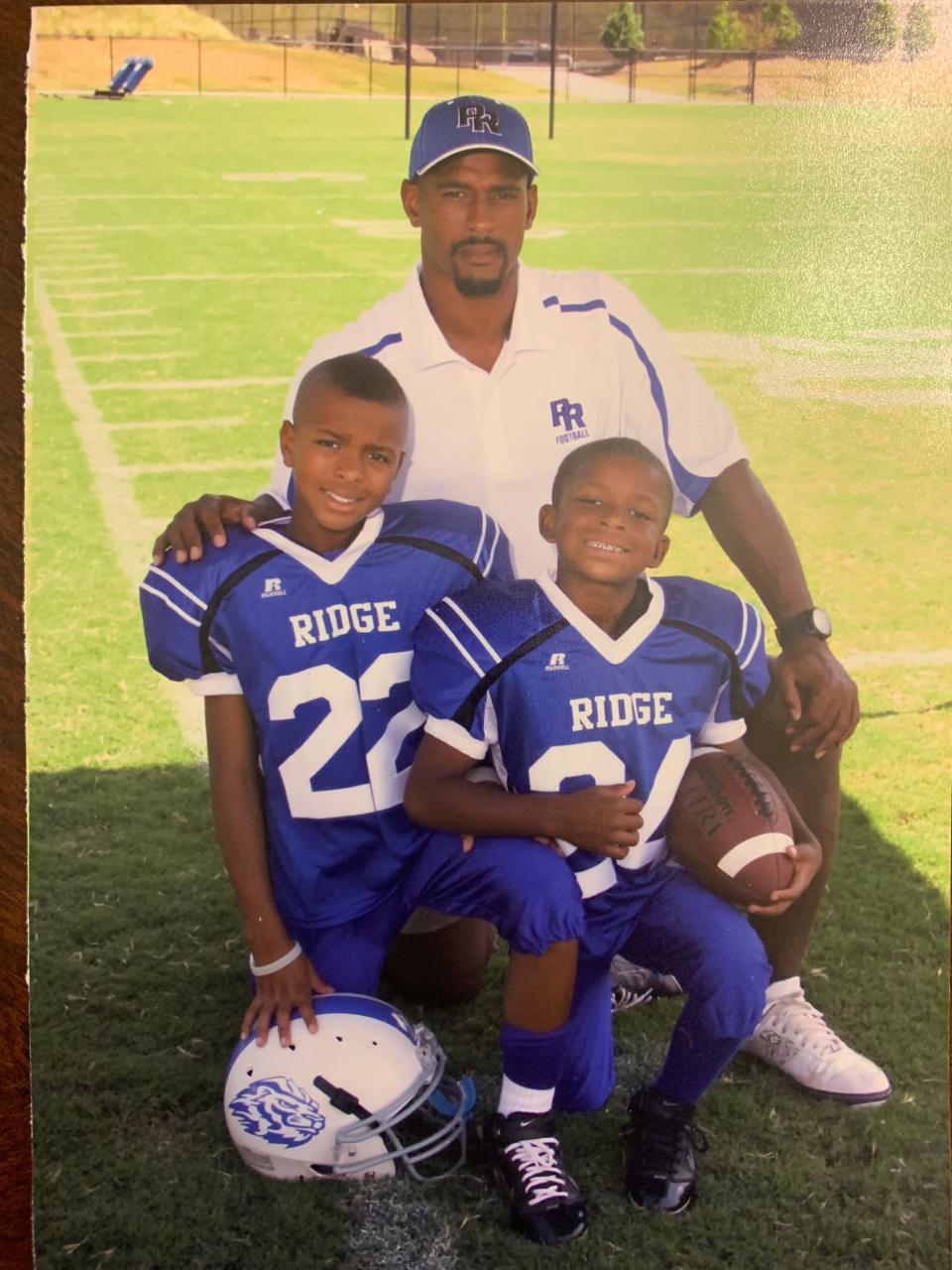 After playing six years in the NFL as a running back with the Giants, Falcons and Broncos, Gary Downs raised two sons to become Power-5 football stars in Josh and Caleb.