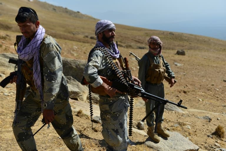 Des militants de la résistance anti-talibans dans la vallé du Panchir le 1er septembre 2021   - Ahmad SAHEL ARMAN © 2019 AFP