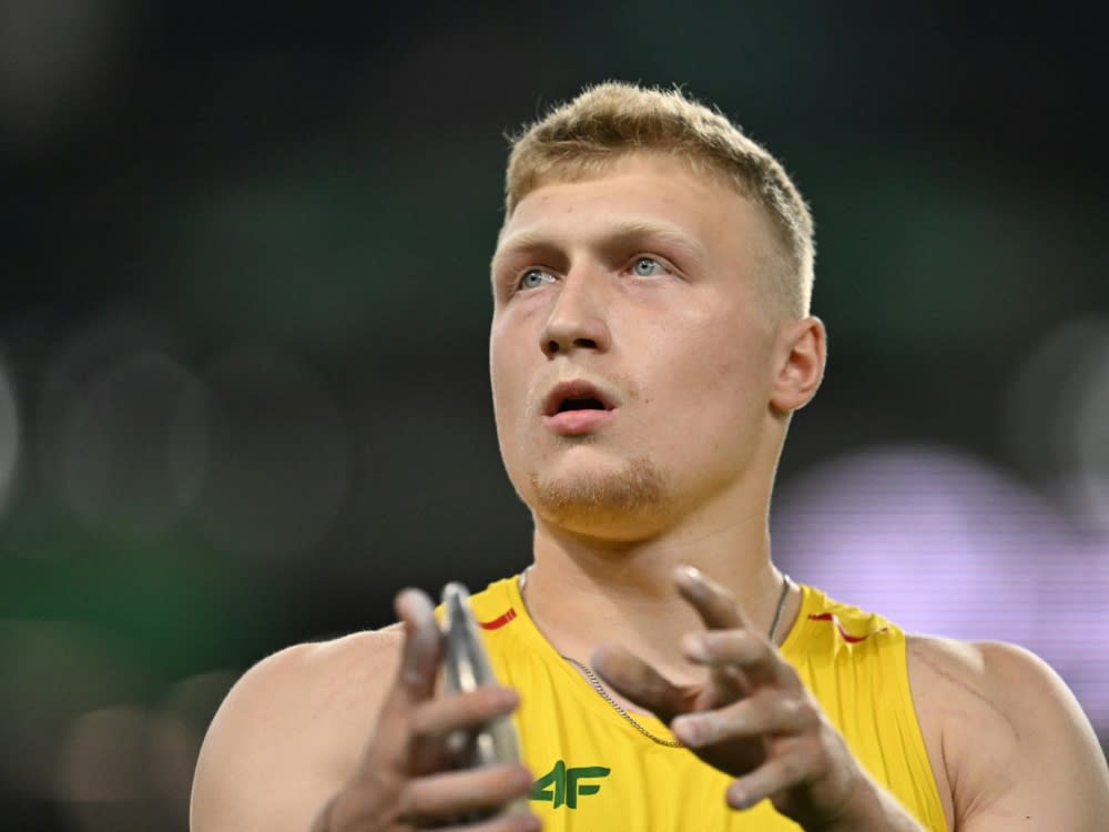 Mykolas Alekna bricht den Weltrekord (KIRILL KUDRYAVTSEV)