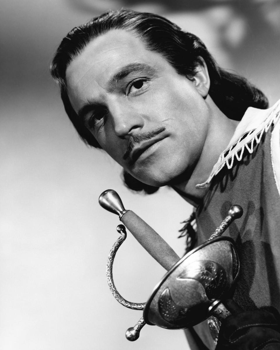 American actor and dancer Gene Kelly (1912 - 1996) Gene Kelly as D'Artagnan in a publicity still for the film 'The Three Musketeers', 1948