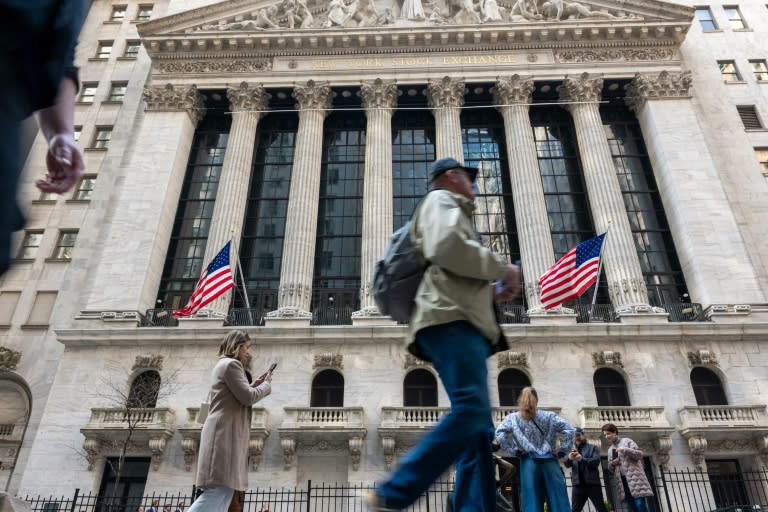 La façade du New York Stock Exchange (SPENCER PLATT)