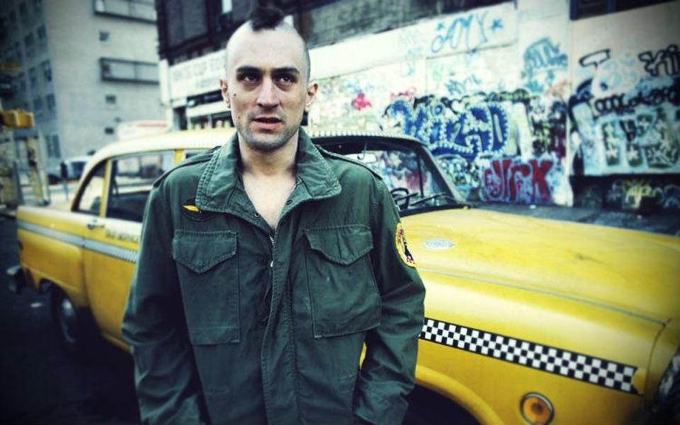 De Niro starred as a mentally disturbed taxi driver in the 1976 movie (Wikipedia)