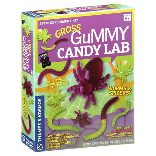 <p><a href="https://go.redirectingat.com?id=74968X1596630&url=https%3A%2F%2Fbookshop.org%2Fp%2Fbooks%2Fgross-gummy-candy-lab-thames-kosmos%2F7360338&sref=https%3A%2F%2Fwww.goodhousekeeping.com%2Fholidays%2Fhalloween-ideas%2Fg34025260%2Fbest-halloween-toys%2F" rel="nofollow noopener" target="_blank" data-ylk="slk:Shop Now;elm:context_link;itc:0;sec:content-canvas" class="link ">Shop Now</a></p><p>Gross Gummy Candy Lab</p><p>bookshop.org</p><p>$18.55</p><span class="copyright">Thames & Kosmos</span>