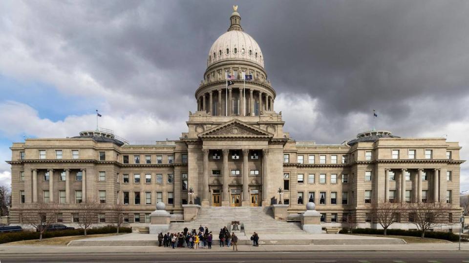 The flag flown at half staff now over the Idaho Capitol will be presented to Bolter’s family.