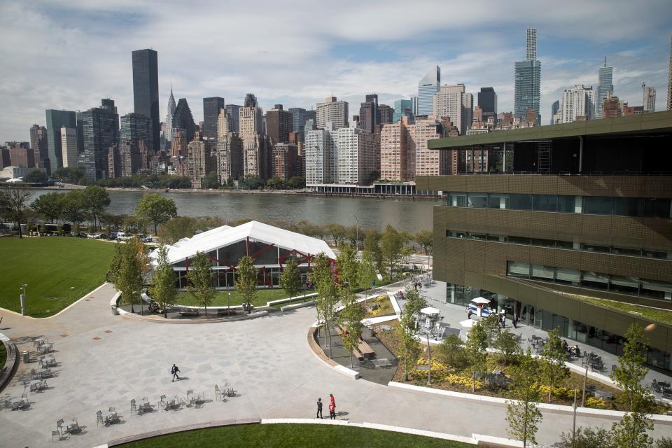 Vista del nuevo campus de Cornell Tech en Roosevelt Island, September 13, 2017. (Photo by Drew Angerer/Getty Images)