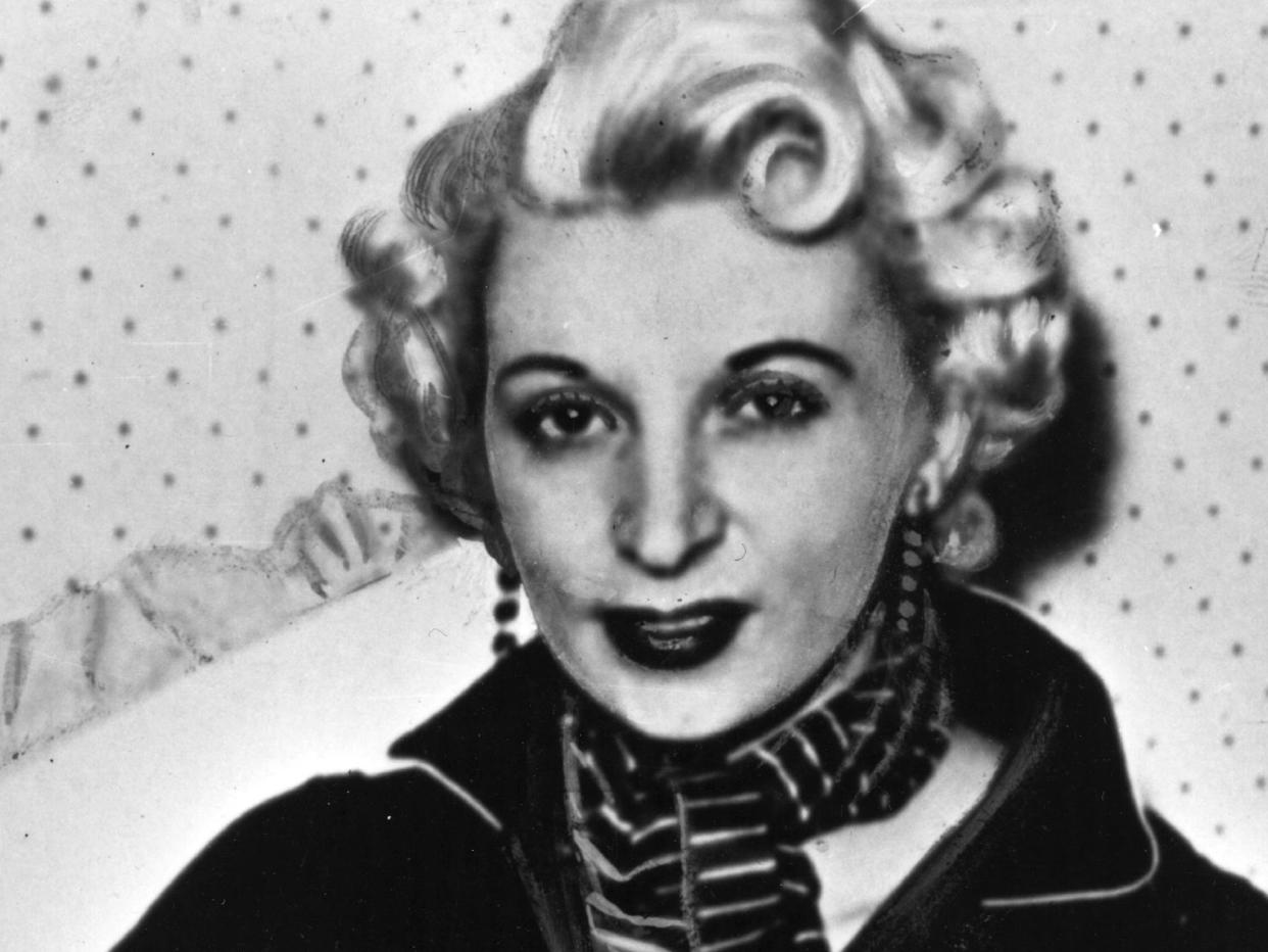 The ‘famous’ Ruth Ellis, the last woman hanged in Britain. Photo: Getty: Getty