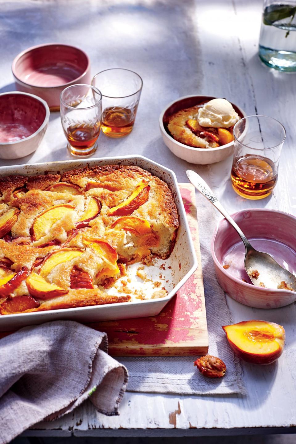 Easy Peach Cobbler