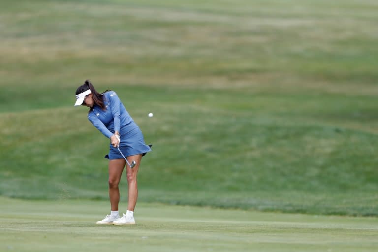 Alison Lee has a two-shot lead after the first round of the LPGA Tour's Meijer Classic in Grand Rapids, Michigan (Raj Mehta)