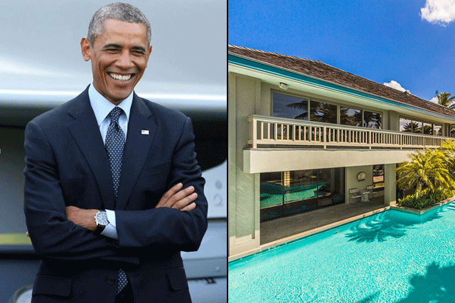 Obama's former holiday home for sale