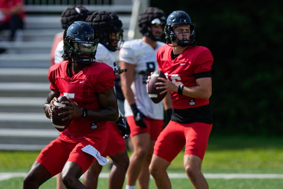 Quarterback Emory Jones transferred in from Arizona State after a productive 2022 season, but Cincinnati enters its first year in the Big 12 with low expectations. The Bearcats were picked to finish next-to-last in the Big 12 preseason poll.