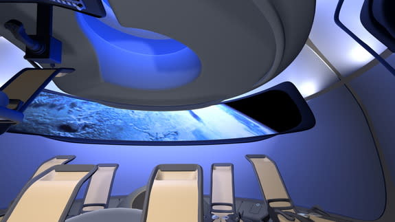 space shuttle cabin layout