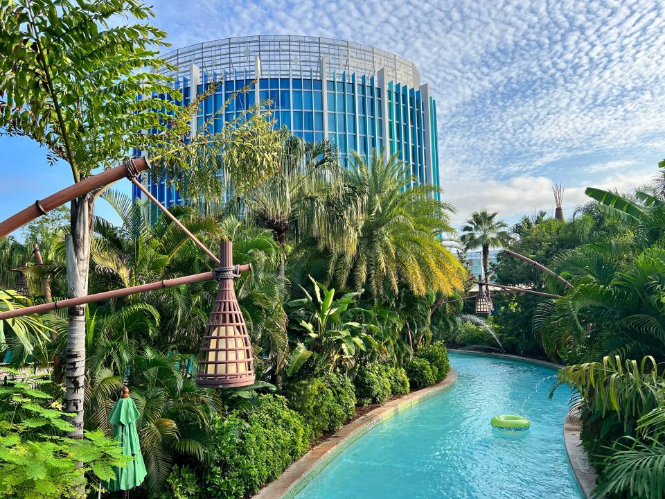 Cabana Bay Beach Resort is right beside Volcano Bay.