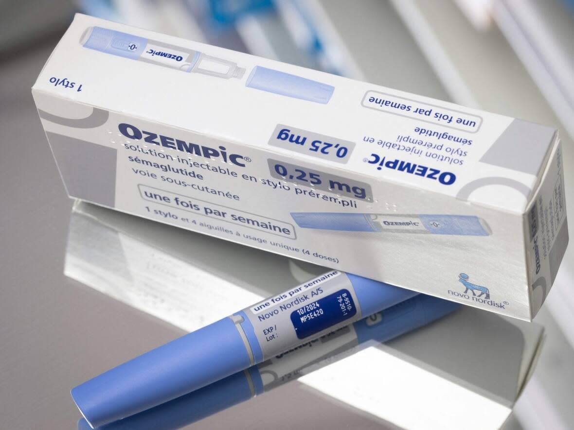 Ozempic, a brand name for the diabetes and weight-loss drug semaglutide, is so highly sought-after that there's a black market for counterfeit versions and scams.  (Joel Saget/AFP/Getty Images - image credit)