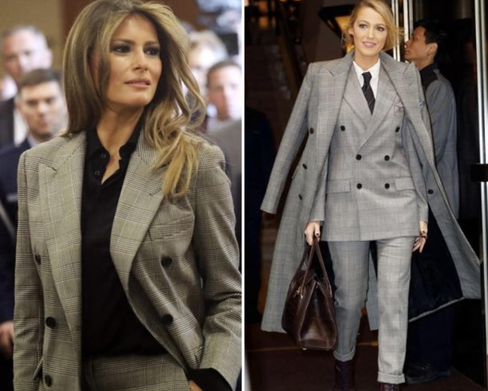 Melania Trump oder Blake Lively?