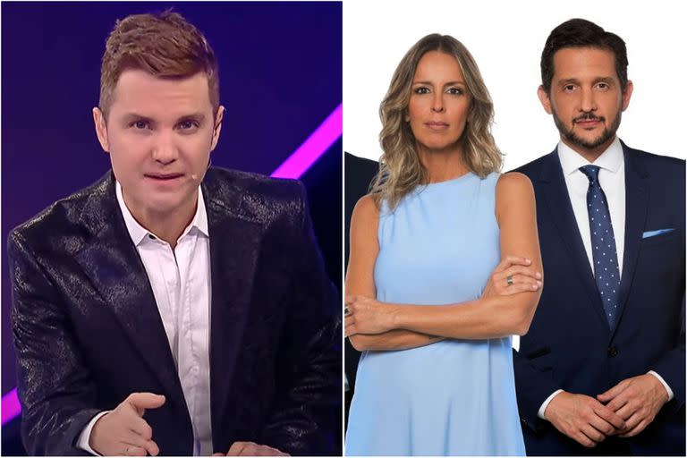 Santiago del Moro imbatible en Gran Hermano y El noticiero de la gente, con Milva Castellini y Germán Paoloski, con audiencia récord