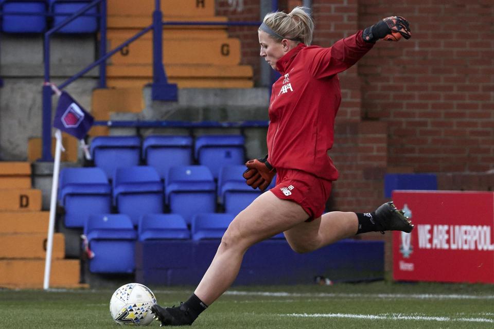 Kitching missed Sunday’s 1-0 win over Bristol City (Liverpool FC via Getty Images)