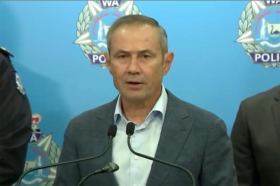 Western Australia premier Roger Cook said there were indications the boy had been radicalised online (Australian Broadcasting Corporation)