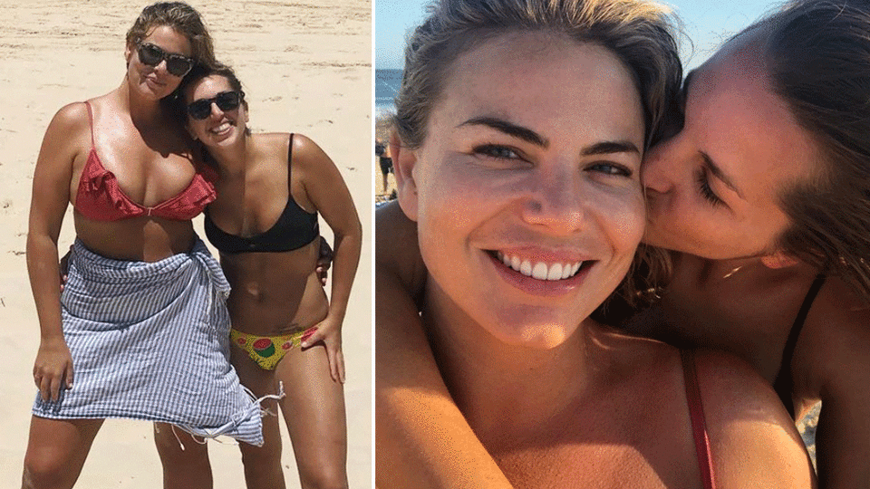 Fiona Falkiner appears to have confirmed her romance with Channel Nine reporter Hayley Willis. Source: Instagram/Fiona Falkiner & Hayley Willis