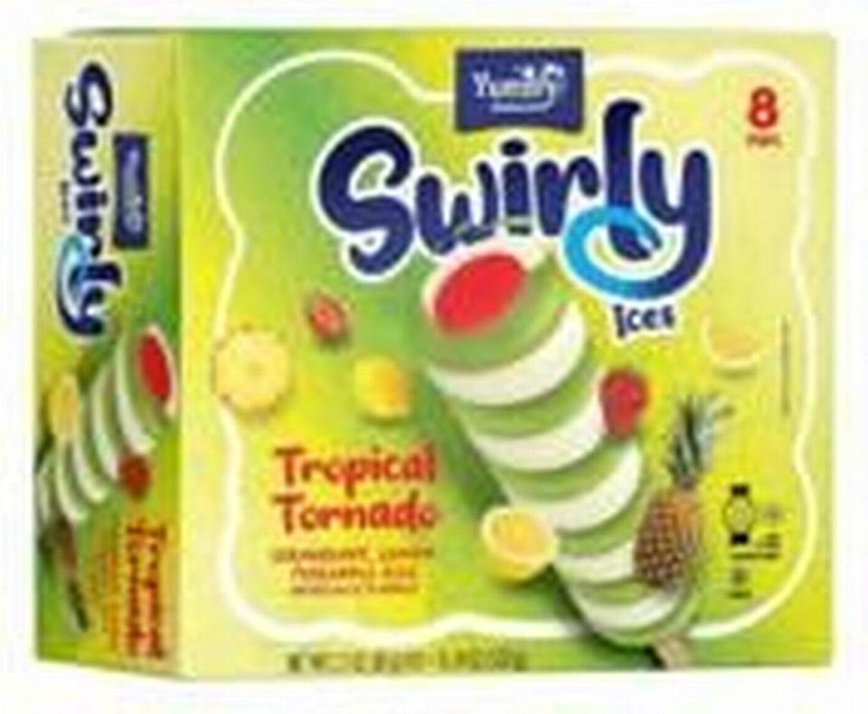 Yummy Swirly Ice Tropical Tornado