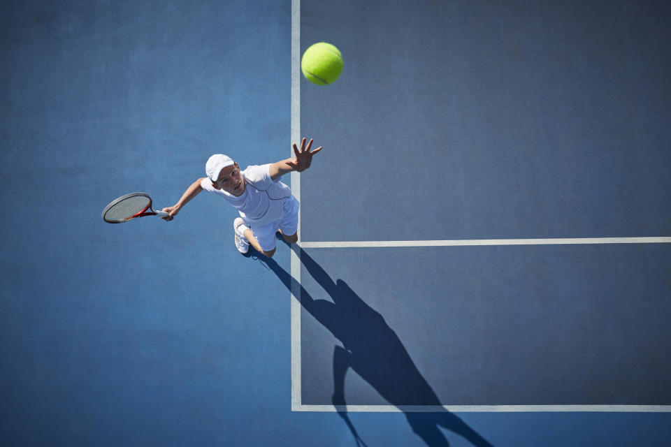 You can get discounts on tennis gear and equipment. Getty Images