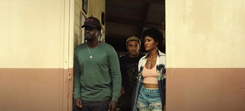 Daniel Kaluuya, Brandon Perea, and Keke Palmer in "Nope"