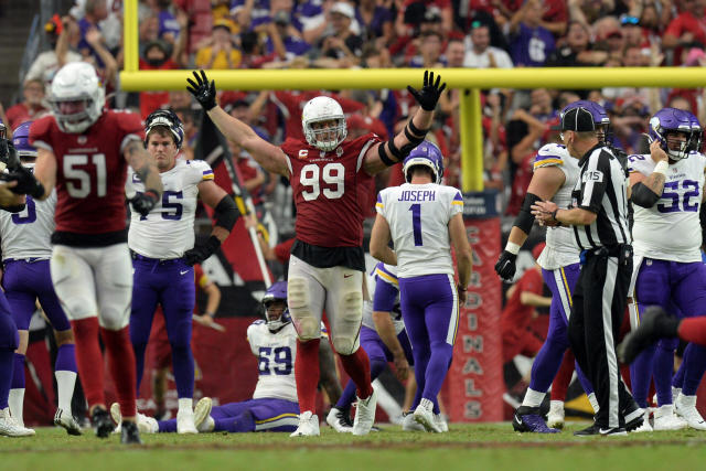 Arizona Cardinals' J.J. Watt out for the season with shoulder injury