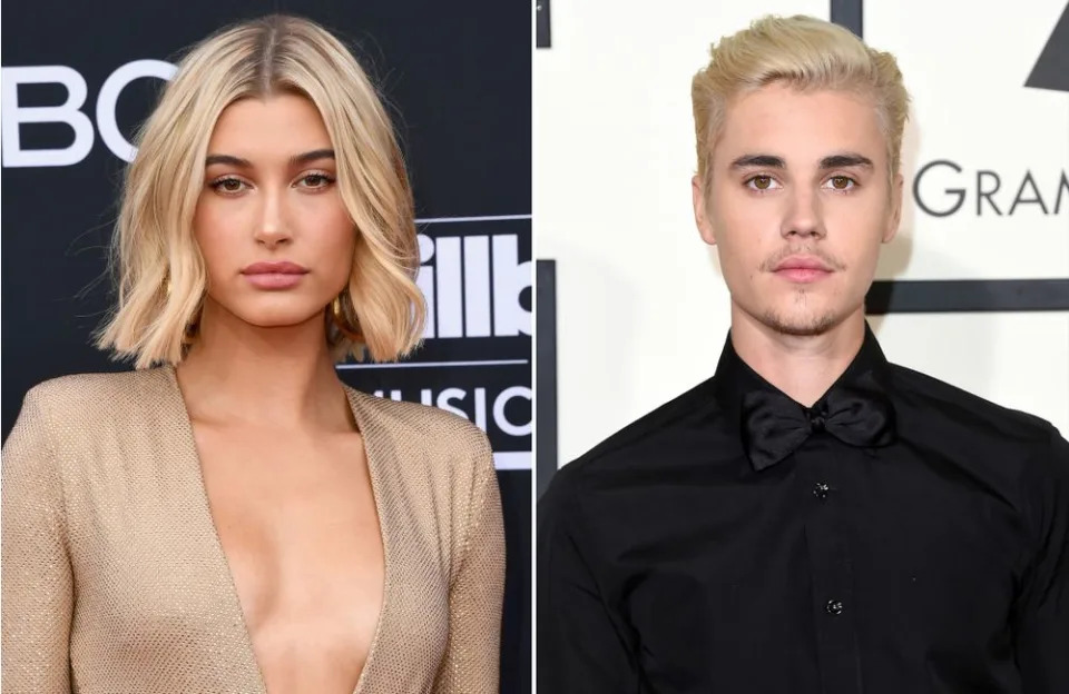 Hailey Baldwin and Justin Bieber