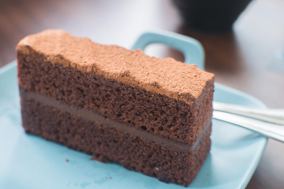 Double Chocolate Fudge Cake